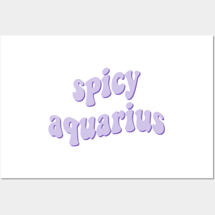 spicy aquarius Posters and Art